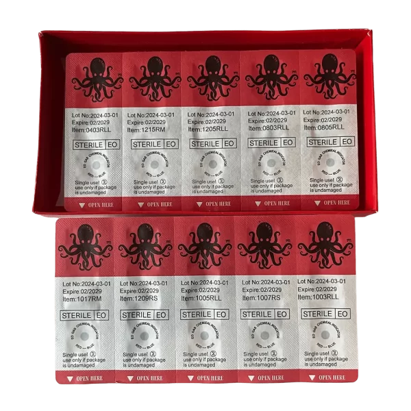 Tetovací cartridge sada 10 ks - Obrázek 2